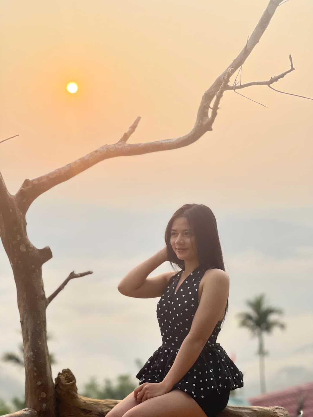 Hoàng hôn trên mây