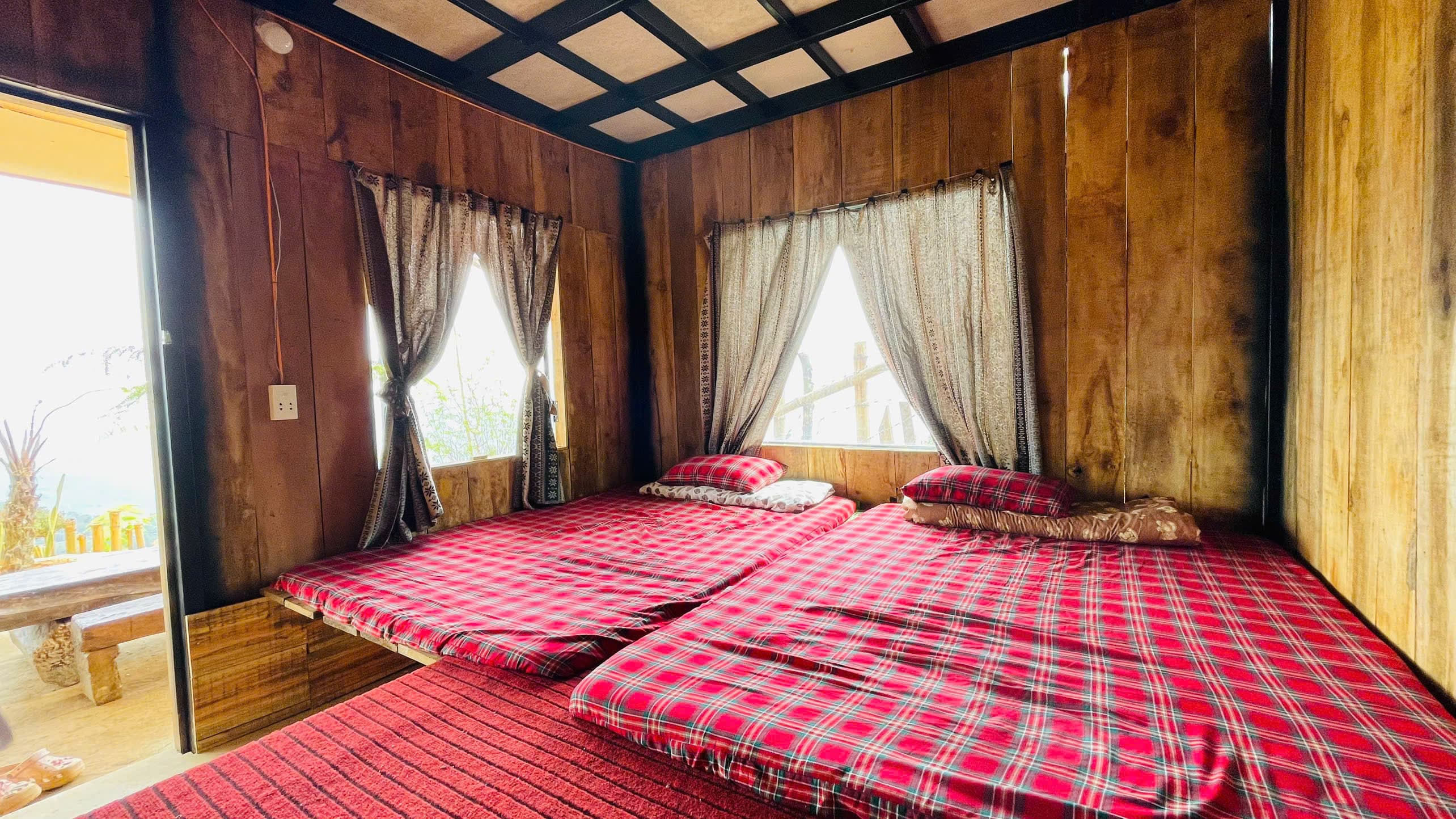 Phòng nghỉ gỗ Mây Takpo